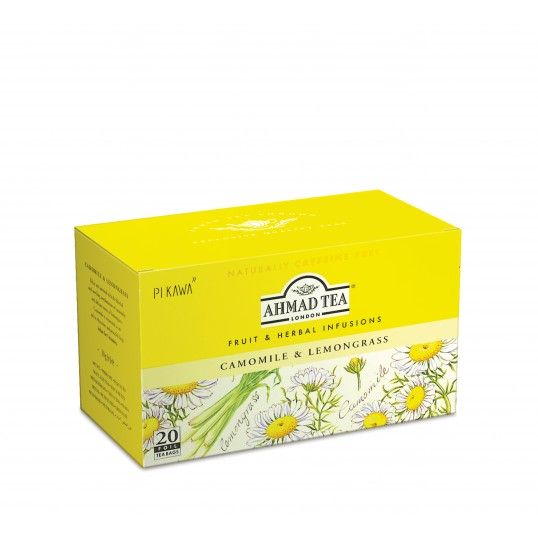 Herbata AHMAD TEA Camomile&Lemongrass/Rumianek i Trawa Cytrynowa 